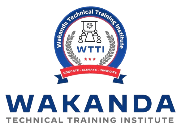 Wakanda Technical Training Institute Logo